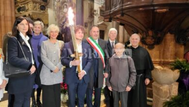 Gemellaggio tra le rettorie di Verona e Cascia, accensione della 'Fiaccola della Pace e del Perdono' (foto) 6 Gemellaggio 2023 fra le rettorie di Verona e Cascia 4