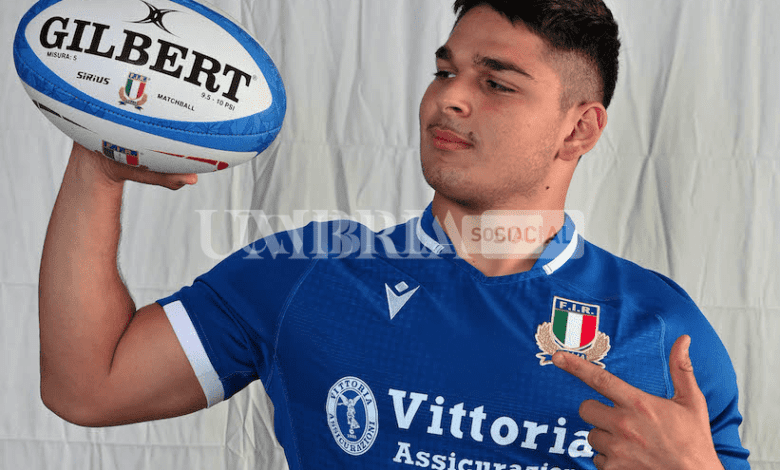 Rugby, Nicholas Gasperini è l'unico umbro a vestire la maglia azzurra 1 Schermata 2023 03 02 alle 09.41.39