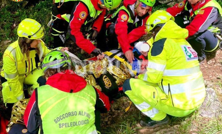 Doppio intervento tra Gubbio e Passignano del Soccorso Alpino e Speleologico dell'Umbria 1 WhatsApp Image 2023 04 18 at 18.48.30