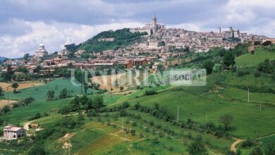 Todi, commemorazione in ricordo delle vittime del Vignola 12 todi panorama sud citta 1