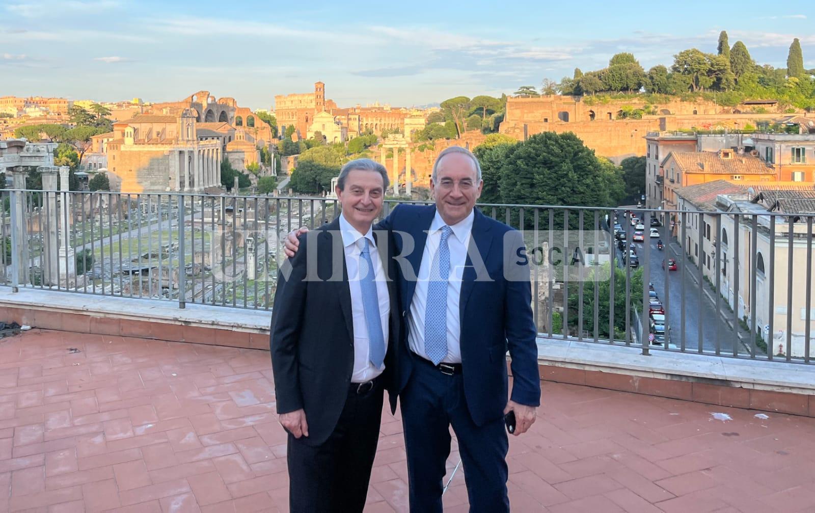 Ospedale di Perugia, premiati in Campidoglio i medici Roberto Gerli e Fausto Roila 3 Ospedale di Perugia, premiati in Campidoglio i medici Roberto Gerli e Fausto Roila 2