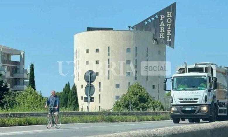 Percorre in bicicletta il tratto di E45 in zona Ponte San Giovanni 1 WhatsApp Image 2023 07 06 at 16.53.50