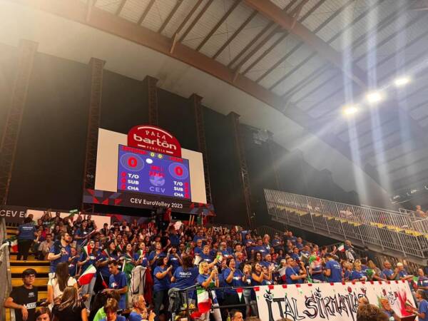 Perugia capitale della pallavolo: stasera al PalaBarton c’è Italia-Estonia 13 Perugia capitale della pallavolo: stasera al PalaBarton c’è Italia-Estonia 12