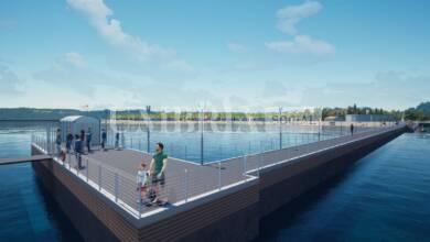 Tuoro, il nuovo pontile di Punta Navaccia all’insegna della sostenibilità 8 pontile rendering3