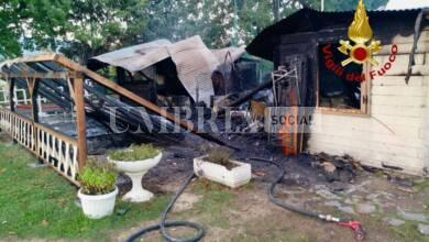 Incendio a Foligno, a fuoco una struttura di legno annessa al centro sportivo 4 WhatsApp Image 2023 09 26 at 09.23.51