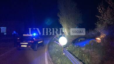 Umbertide: deruba una farmacia e tenta di sfuggire all'alt dei carabinieri, ma si cappotta (con l'auto rubata): arrestato 5 castello foto
