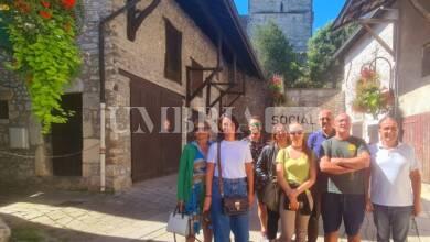 Spello scelta per rappresentare i Comuni fioriti italiani alla manifestazione "Les Carrés Fleuris" in Normandia 3 delegazione Comuni fioriti