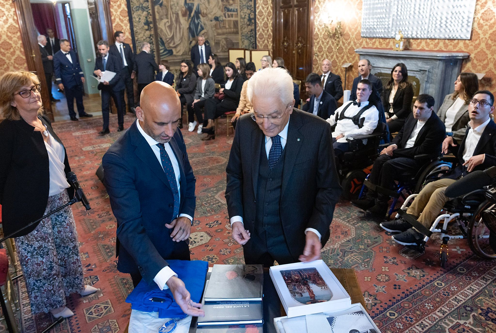 Città di Castello, giovani ambasciatori della cultura e dell’arte senza "barriere" ricevuti dal presidente Sergio Mattarella (foto) 5 Città di Castello, giovani ambasciatori della cultura e dell’arte senza "barriere" ricevuti dal presidente Sergio Mattarella (foto) 4