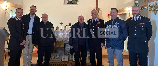 Nocera Umbra, restituiti al Santuario di Salmata oggetti sacri ritenuti perduti dal terremoto del 1997-1998 1 foto