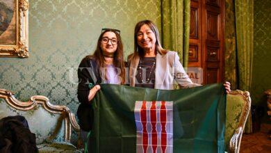 Da Italia’s Got Talent alla Regione Umbria, Francesca Cesarini accolta dalla presidente Donatella Tesei (foto) 4 402552807 879294053566501 1287495765965799857 n 1