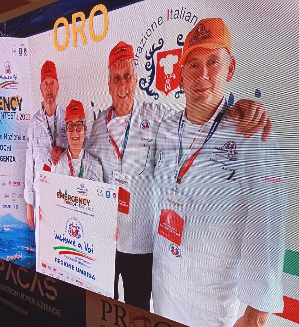 Emergency Food Contest 2023, la squadra DSE Umbria vince l'oro assoluto (foto) 2