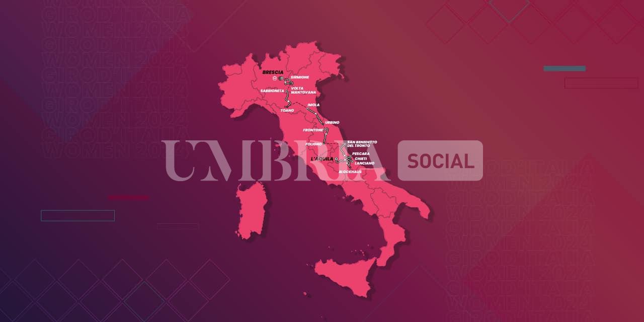 Anche il Giro d'Italia femminile passerà per l'Umbria con la tappa Frontone-Foligno 2