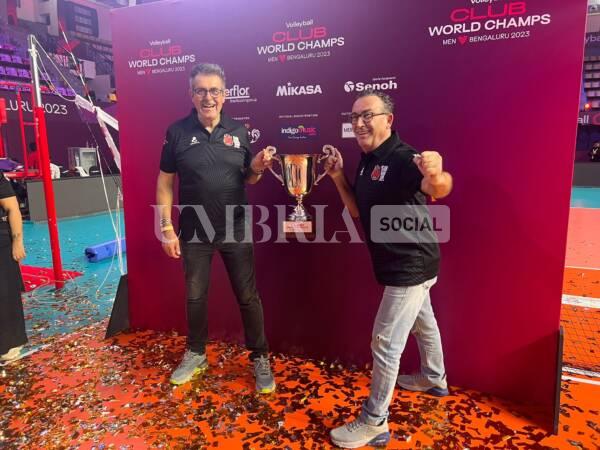 Sir Volley Perugia sul tetto del mondo: in India è grande festa (foto) 72
