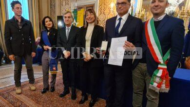 "Stella al merito 2023", premiati diciassette lavoratori umbri (foto) 11 Cerimonia Stella al Merito 14 1