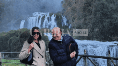 La Cascata delle Marmore conquista anche Massimo Boldi 8 Schermata 2023 12 11 alle 16.24.09