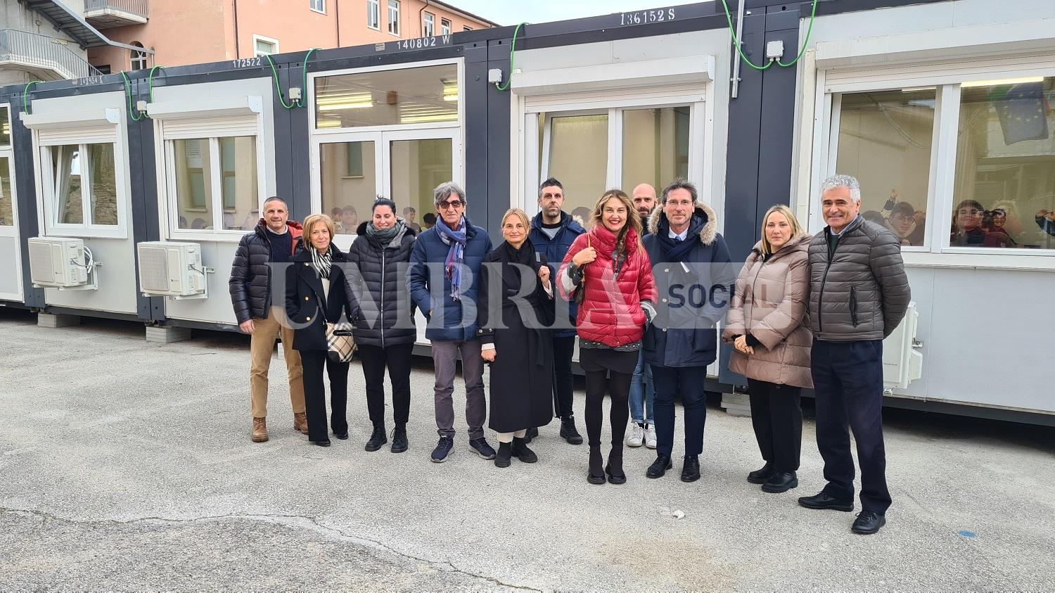 Foligno, ecco dieci aule prefabbricate per gli alunni del Liceo Marconi (foto) 4