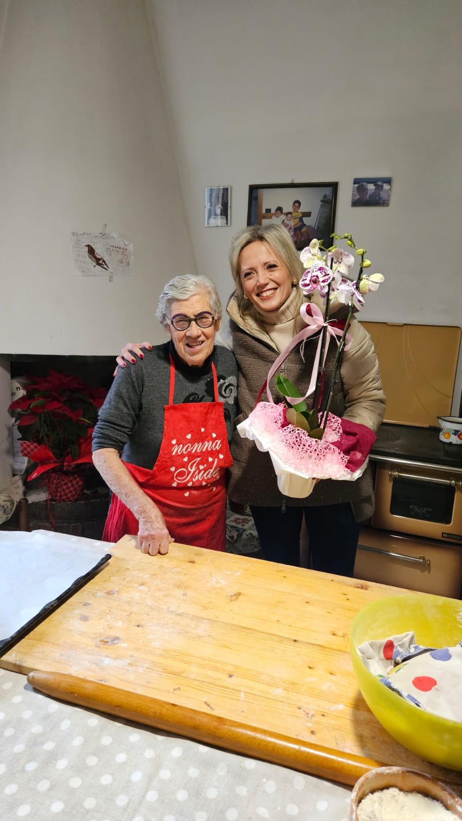 In cucina con Nonna Iside anche Paola Fioroni ospite della famosa cuoca di Bevagna (foto) 2