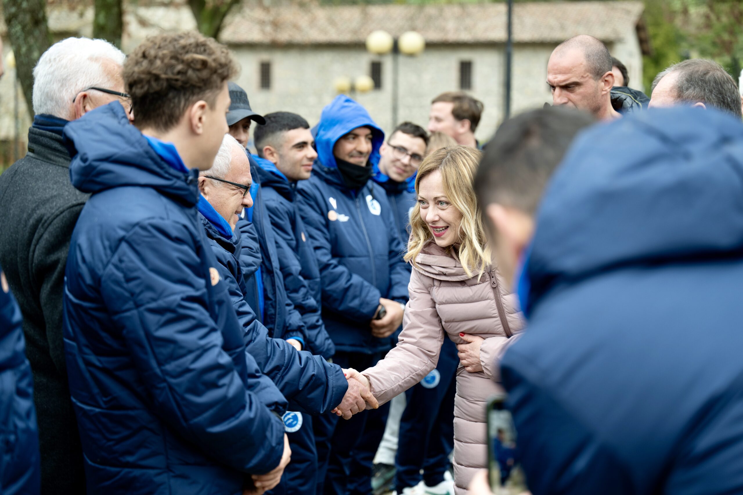 Premier Giorgia Meloni visita a sorpresa la Comunità Incontro (foto) 14