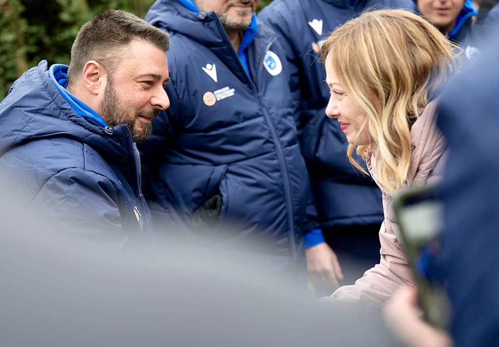 Premier Giorgia Meloni visita a sorpresa la Comunità Incontro (foto) 16