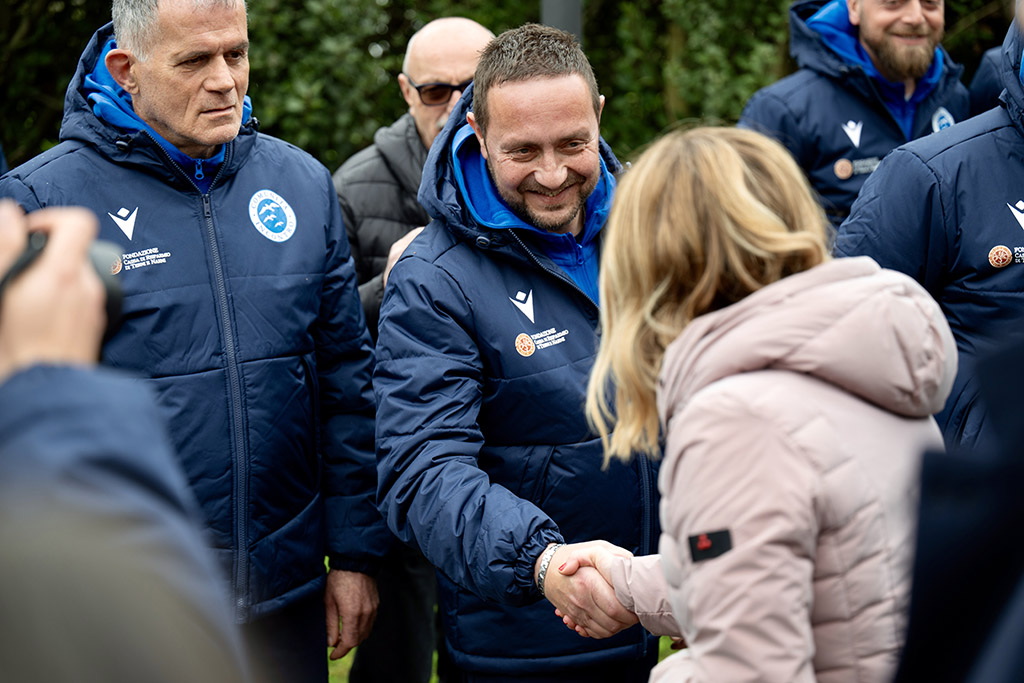 Premier Giorgia Meloni visita a sorpresa la Comunità Incontro (foto) 18