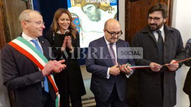 Il ministro Sangiuliano inaugura L'enigma del Maestro di San Francesco 9 IMG 20240309 WA0055