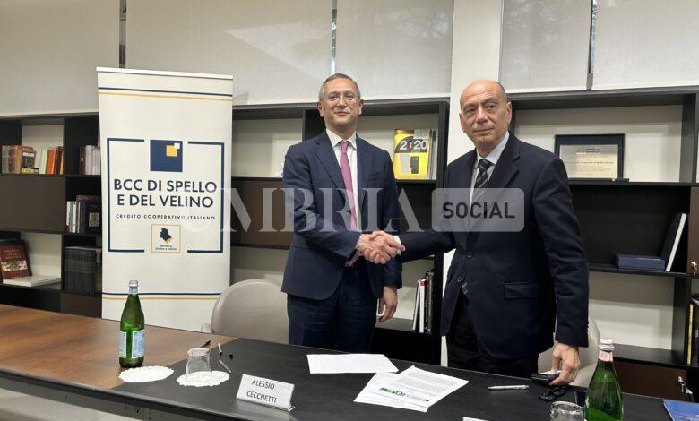 Firmata convenzione tra la Bcc Spello e del Velino e la Fondazione Umbria per la prevenzione dell'usura 1 IMG 8822 scaled