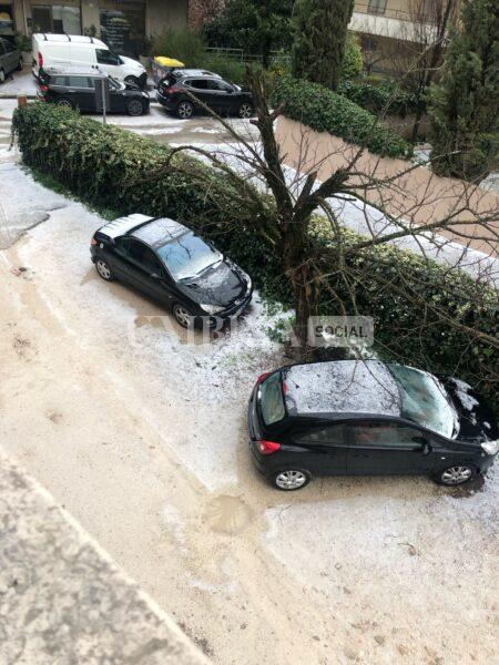 Maltempo e disagi, è marzo ma in Umbria arrivano anche grandine e neve (foto) 2