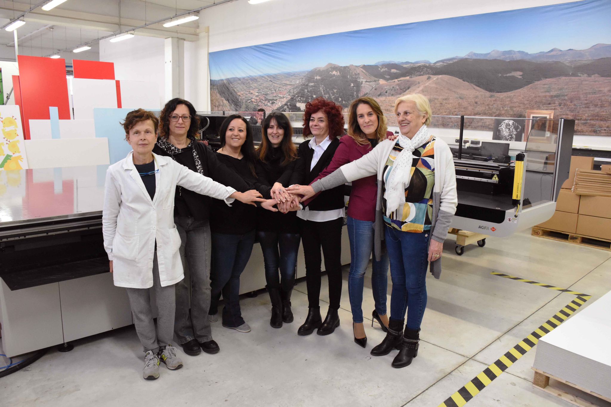 Impresa al femminile a Città di Castello, sette donne al timone di una storica tipografia 10