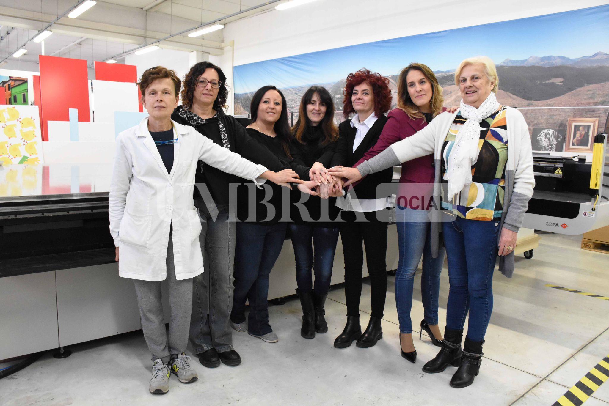Impresa al femminile a Città di Castello, sette donne al timone di una storica tipografia 2