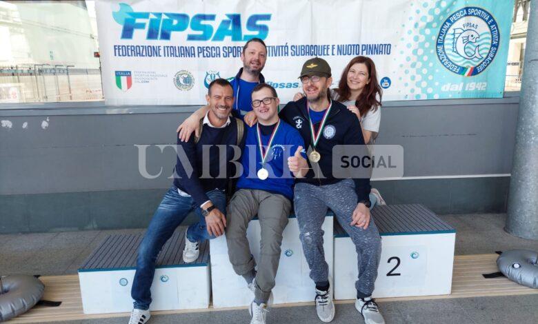 Città della Pieve, Emanuele Convito si laurea campione italiano assoluto di apnea indoor senza attrezzi 1 pieve 1