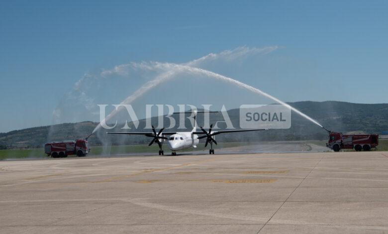 Aeroporto dell'Umbria, inaugurati i nuovi voli per Lampedusa e Verona 2 Aeroporto dell'Umbria, inaugurati i nuovi voli per Lampedusa e Verona 1