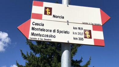 Norcia, nuova segnaletica per il tratto umbro del Cammino di San Benedetto 21