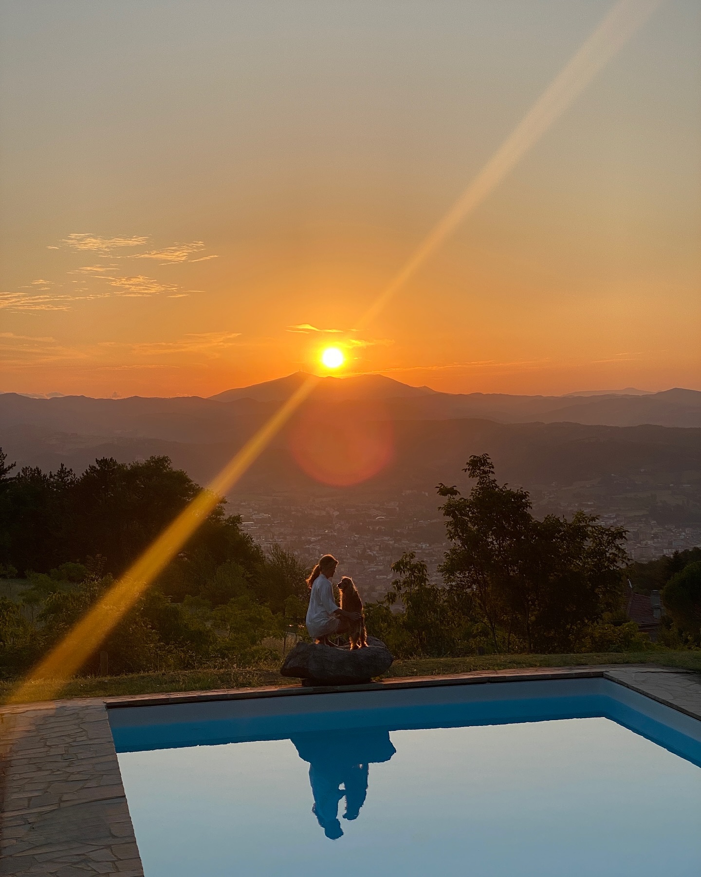 Filippa Lagerbäck in vacanza in Umbria, relax in famiglia a Città di Castello (foto) 3