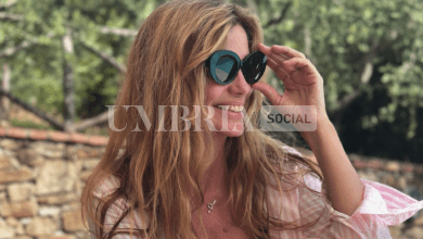 Filippa Lagerbäck in vacanza in Umbria, relax in famiglia a Città di Castello (foto) 15