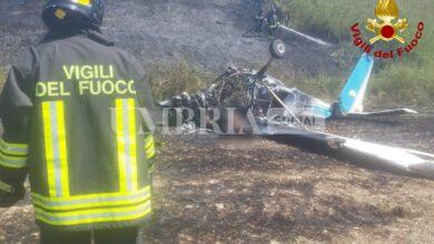 Terni, cade aereo all'aviosuperficie: morti pilota e passeggero 23 Terni, cade aereo all'aviosuperficie: morti pilota e passeggero 22