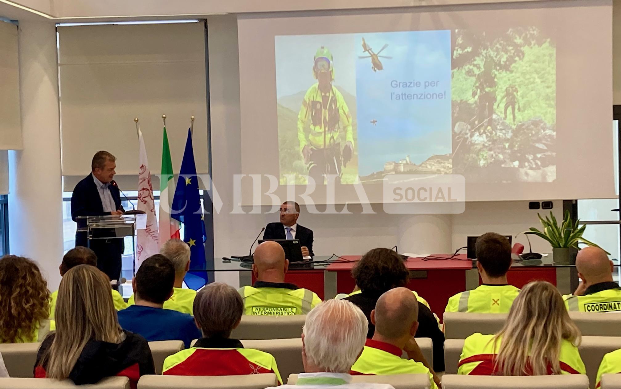 Sanità umbra in crescita, presentato il rapporto sulle attività dell’ospedale di Perugia e del servizio di elisoccorso 3