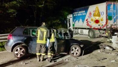Grave incidente sulla SS 685 Valnerina: morto il conducente dell’auto 6 Grave incidente sulla SS 685 Valnerina: morto il conducente dell’auto 5