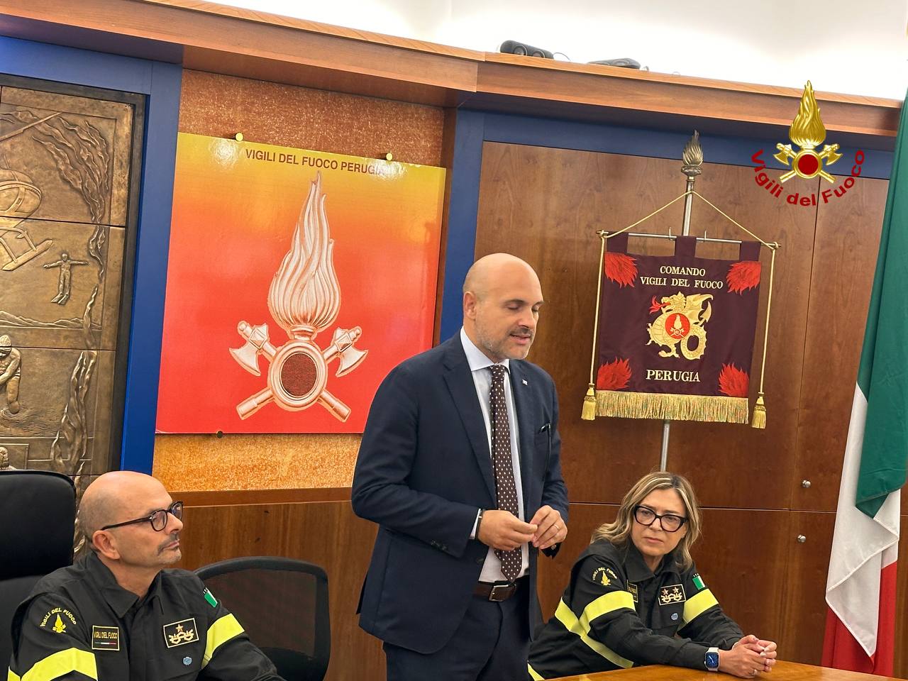 Vigili del fuoco, cambio ai comandi di Perugia e Terni: arrivano i dirigenti Valter Cirillo e Daniele Mercuri (foto e video) 9