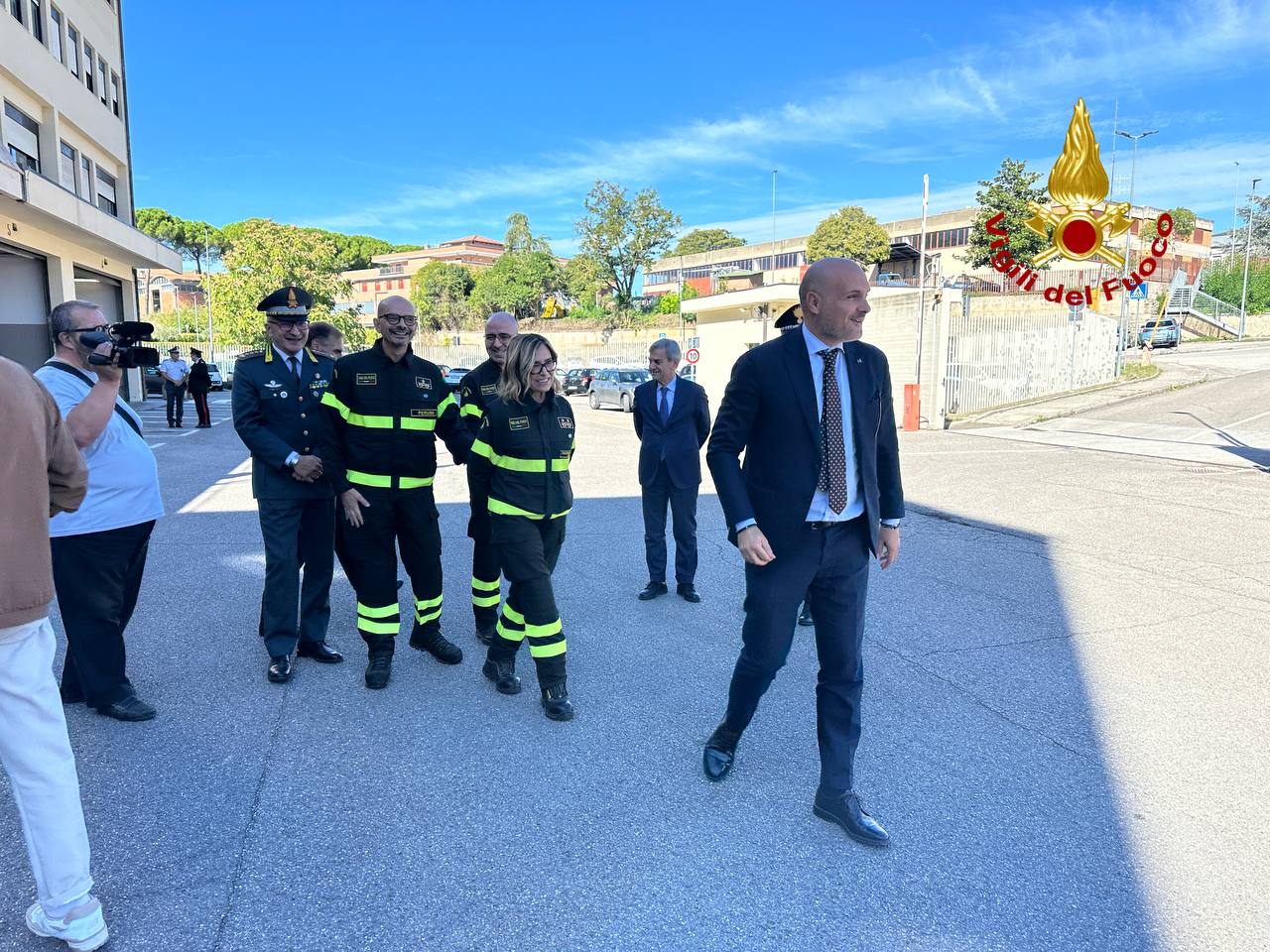 Vigili del fuoco, cambio ai comandi di Perugia e Terni: arrivano i dirigenti Valter Cirillo e Daniele Mercuri (foto e video) 3