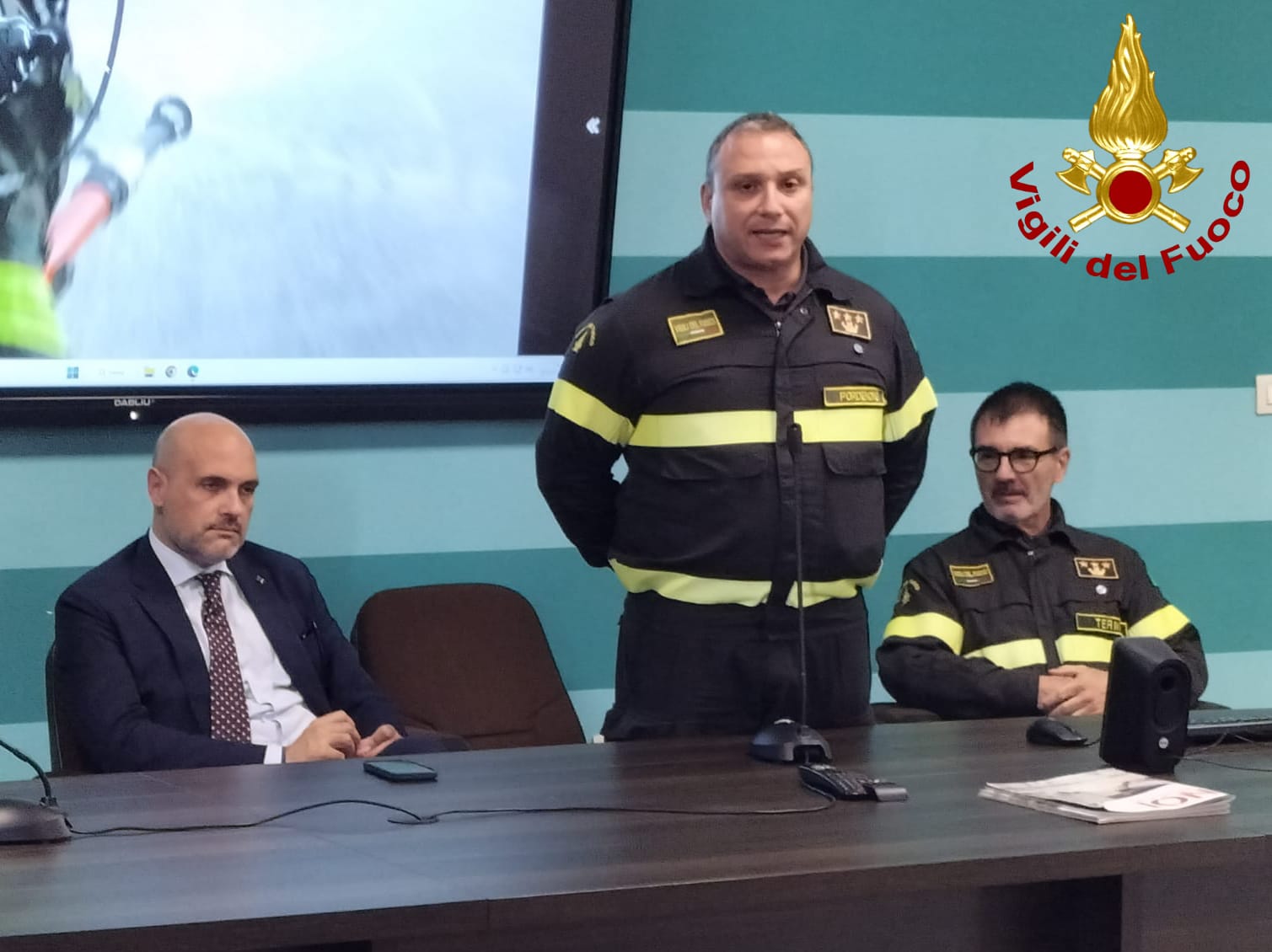 Vigili del fuoco, cambio ai comandi di Perugia e Terni: arrivano i dirigenti Valter Cirillo e Daniele Mercuri (foto e video) 13