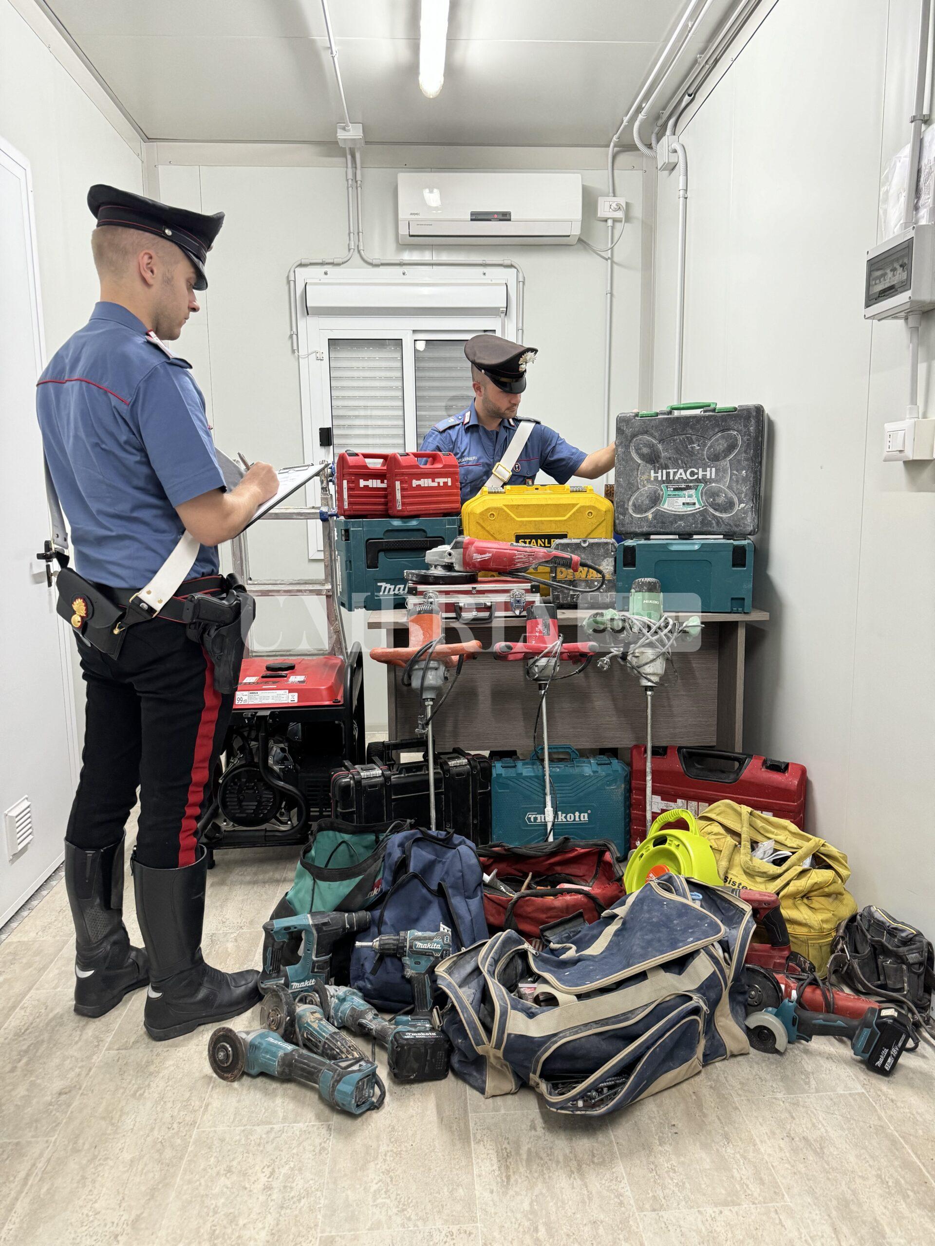 Norcia, denunciati in due per ricettazione: rubati 40 utensili da lavoro 4 Norcia, denunciati in due per ricettazione: rubati 40 utensili da lavoro 3