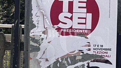 Regionali Umbria, ad Assisi strappati i manifesti di Tesei e Pastorelli (foto) 21