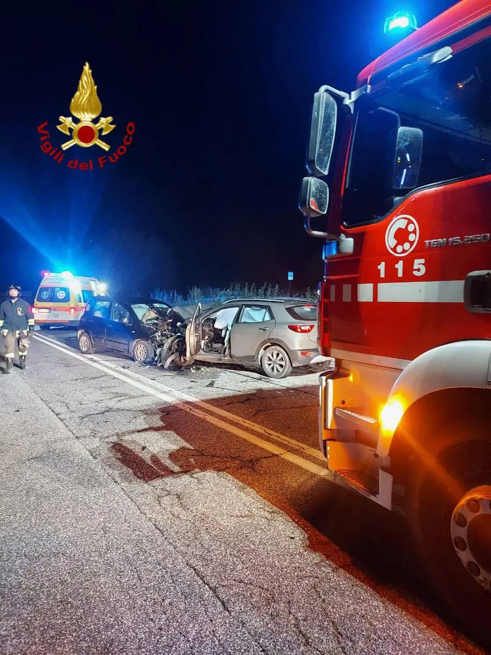 Incidente mortale nella notte nel folignate, perde la vita un uomo 3