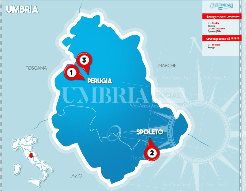 Ristoranti d'Italia 2025, il Gambero Rosso incorona l'Umbria: 7 new entry e tante conferme 3