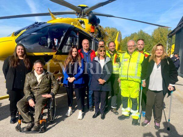 Regionali Umbria, Tesei a Foligno per rimarcare l’importanza dell’elisoccorso e i 300 interventi effettuati 4 Regionali Umbria, Tesei a Foligno per rimarcare l’importanza dell’elisoccorso e i 300 interventi effettuati 3