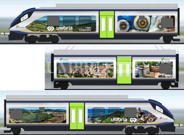 Fcu promuove il paesaggio umbro e le sue città: tante le città sui nuovi treni 3