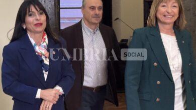 A Palazzo Donini passaggio delle consegne tra Donatella Tesei e Stefania Proietti (foto+video) 1