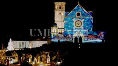 Natale ad Assisi, arte e tecnologia danno vita a spettacolari proiezioni luminose dedicate al Cantico delle Creature 21