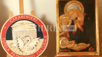 Riconsegnata alla città di Gubbio la “Madonna del Melograno” rubata nel 1979 8 Riconsegnata alla città di Gubbio la “Madonna del Melograno” rubata nel 1979 7