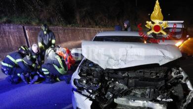 Incidente frontale a Nocera Umbra nella notte: in due in ospedale (foto) 13 Incidente frontale a Nocera Umbra nella notte: in due in ospedale (foto) 12